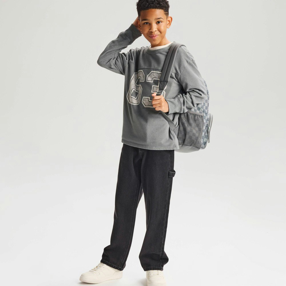 Cat & Jack Boys' Graphic Long Sleeve T-Shirt: $12 Cat & Jack Boys' Graphic Long Sleeve T-Shirt: $12