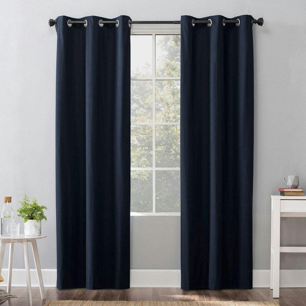 Sun Zero 40"x84" Cyrus Blackout Thermal Grommet Curtain Panel: $18.79 Sun Zero 40"x84" Cyrus Blackout Thermal Grommet Curtain Panel: $18.79