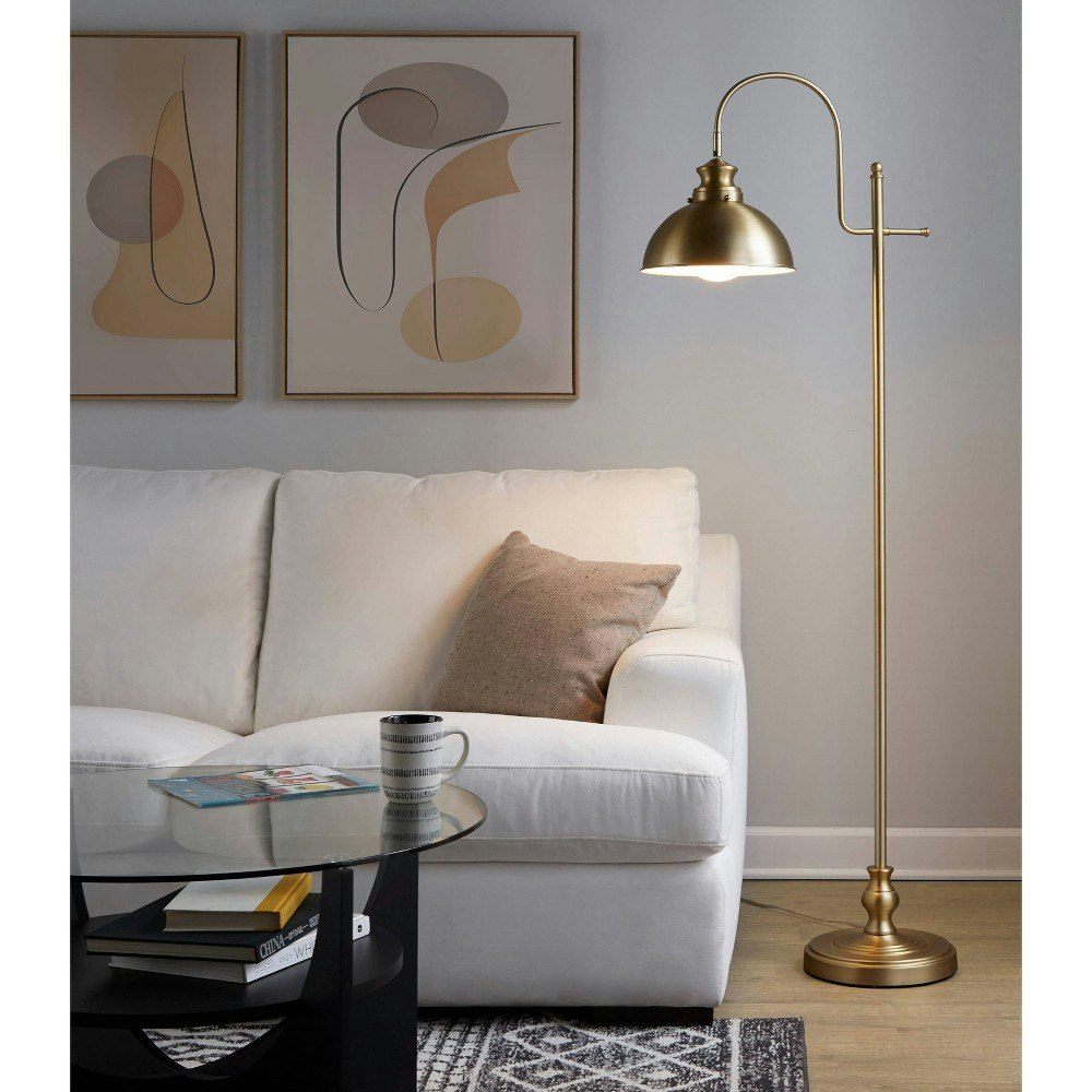 LumiSource Emery 64-inch Metal Floor Lamp: $150.99