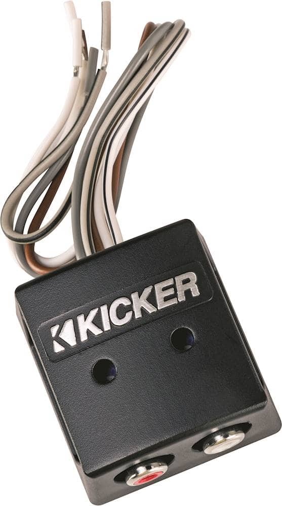 Kicker Speaker Wire-to-RCA Converter: $19.99 Kicker Speaker Wire-to-RCA Converter: $19.99