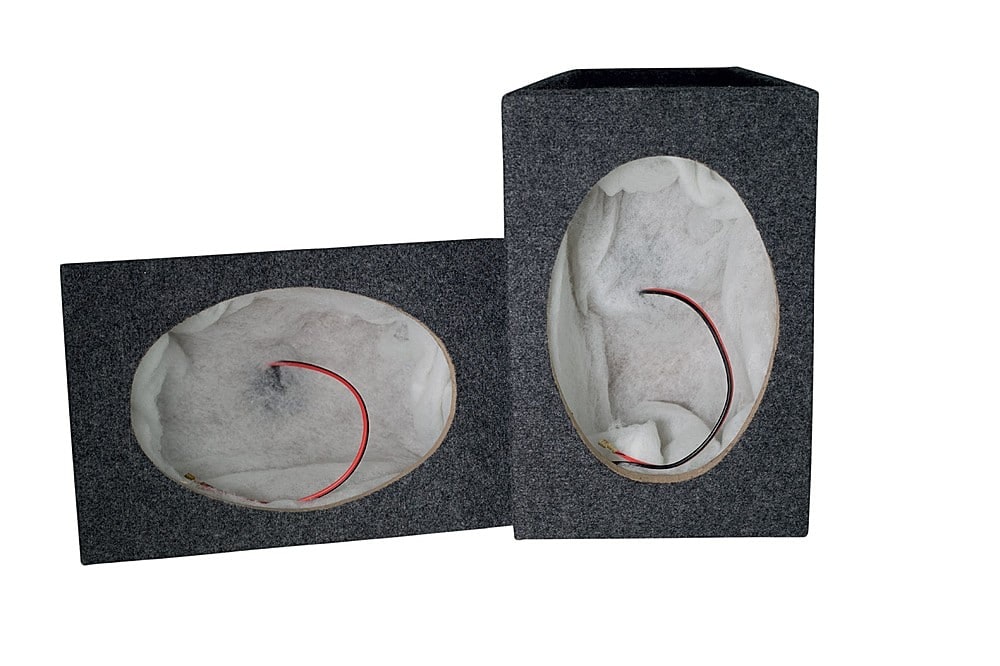 Stinger 6x9-Inch Hatchback Speaker Enclosure: $59.99