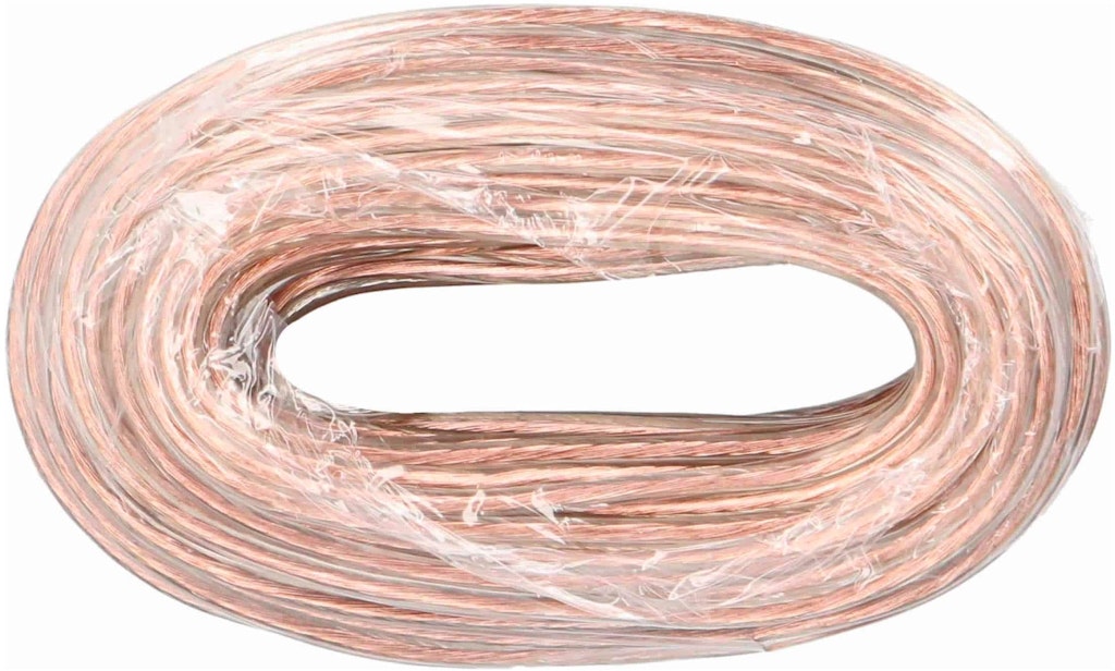 Metra 18-Gauge Speaker Wire 40-Foot Spool: $16.99 Metra 18-Gauge Speaker Wire 40-Foot Spool: $16.99