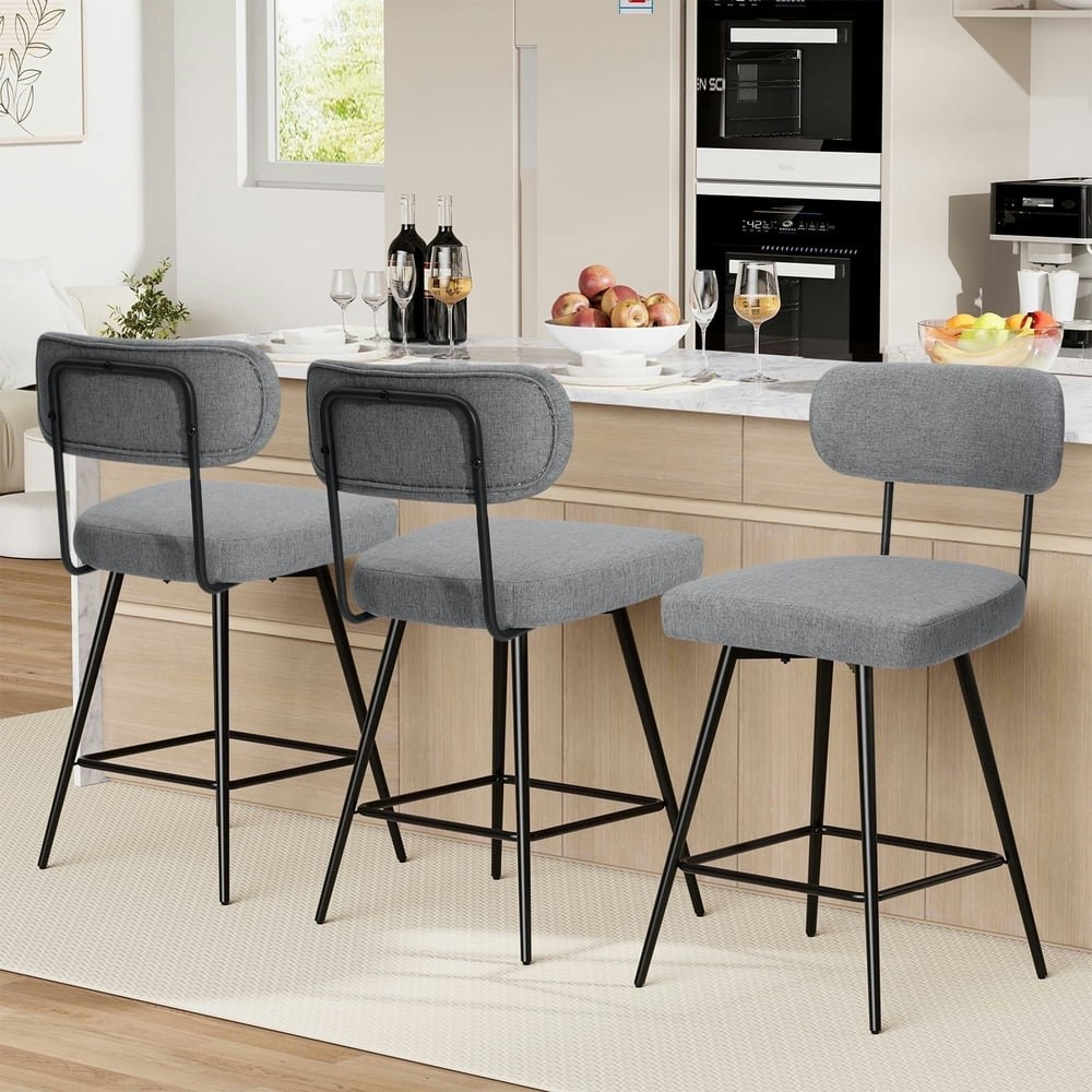 Hommpa 26-inch Swivel Bar Stools 3-Pack: $155.94 Hommpa 26-inch Swivel Bar Stools 3-Pack: $155.94