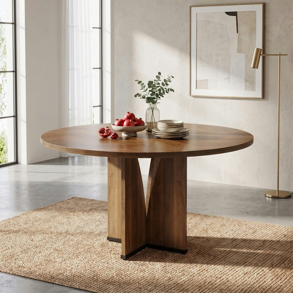 Fnova 39.37-Inch Round Dining Table: $159.98 Fnova 39.37-Inch Round Dining Table: $159.98