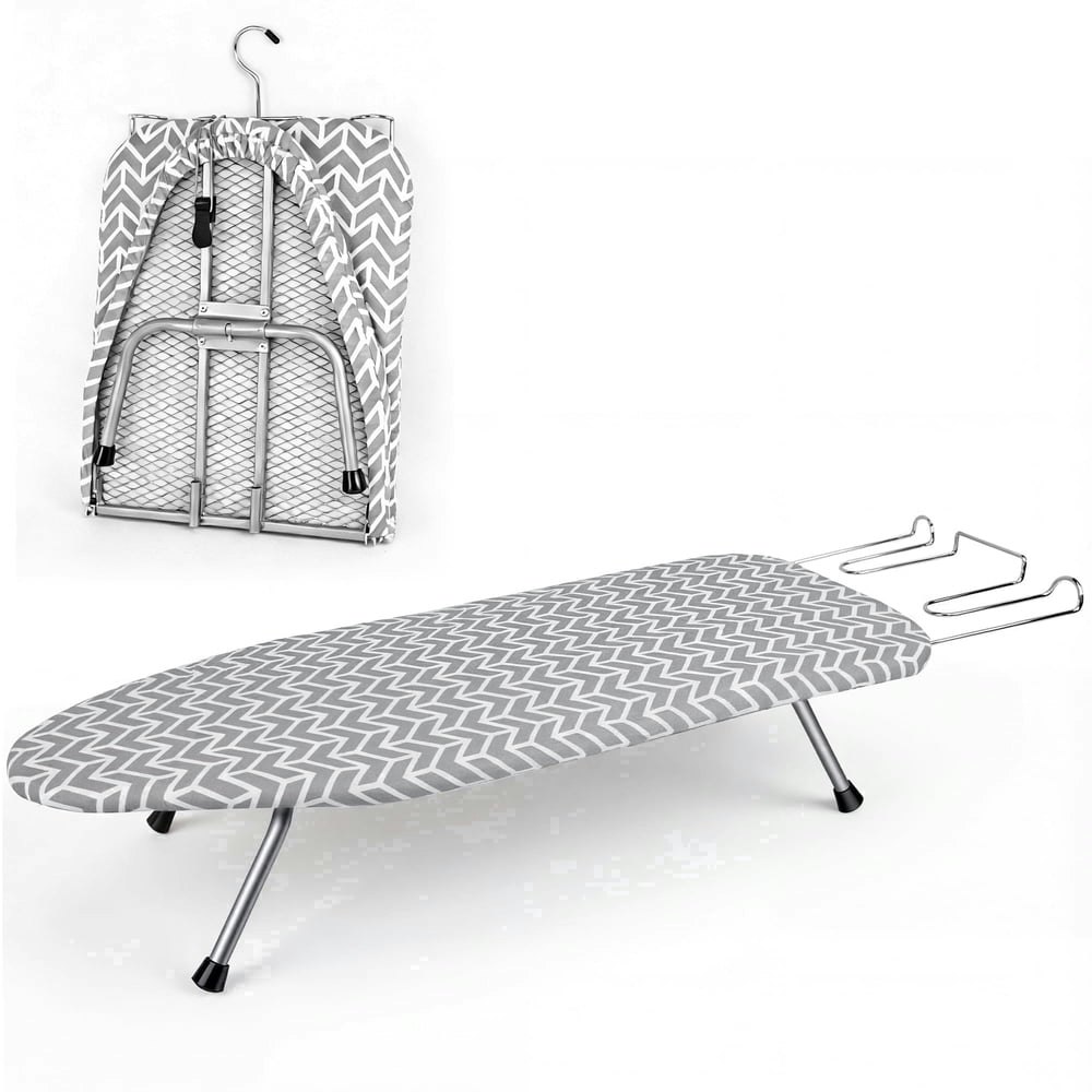 Riousery 30" x 12" Foldable Tabletop Ironing Board: $26.99