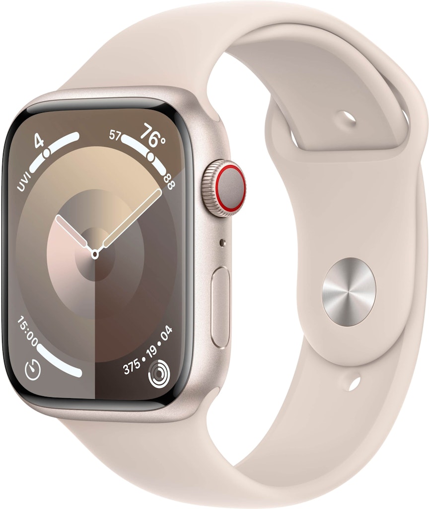 Geek Squad Certified Refurbished Apple Watch Series 9 GPS + Cellular 45mm Starlight Aluminum Case: $229.99 Geek Squad Certified Refurbished Apple Watch Series 9 GPS + Cellular 45mm Starlight Aluminum Case: $229.99
