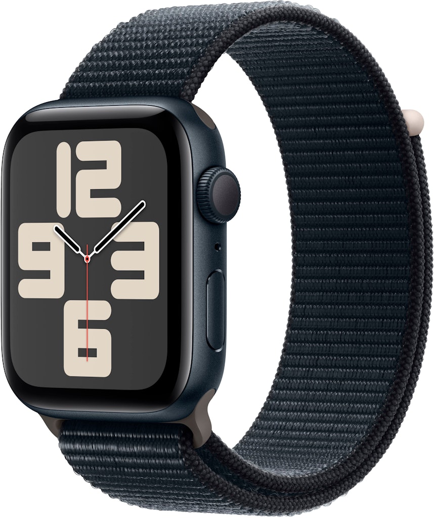 Apple Watch SE 2nd Generation 44mm GPS Midnight Aluminum Case with Sport Loop: $129.99 Apple Watch SE 2nd Generation 44mm GPS Midnight Aluminum Case with Sport Loop: $129.99