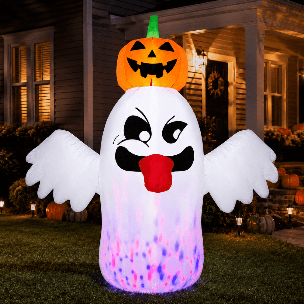 Beeprincess 6-Foot Halloween Inflatable Ghost with Pumpkin Head: $32.99 Beeprincess 6-Foot Halloween Inflatable Ghost with Pumpkin Head: $32.99