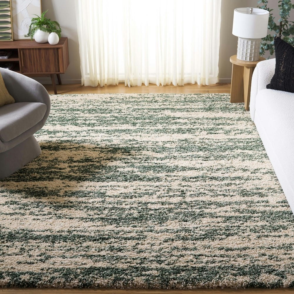 Safavieh Hudson Jack Abstract Shag 8x10-Foot Area Rug: $293.97