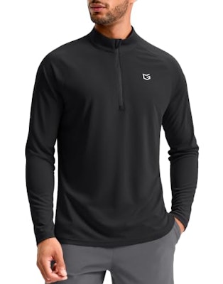 G Gradual Men's Quarter Zip Athletic Running Pullover for $15 + free shipping w/ Prime