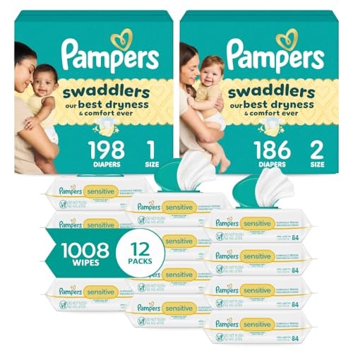 Pampers Swaddlers Diapers and Sensitive Baby Wipes Starter Kit: $107.71 Pampers Swaddlers Diapers and Sensitive Baby Wipes Starter Kit: $107.71