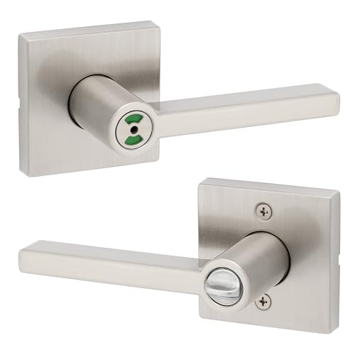 Kwikset Halifax Privacy Door Lever with Vacant/Occupied Indicator: $45.98 Kwikset Halifax Privacy Door Lever with Vacant/Occupied Indicator: $45.98