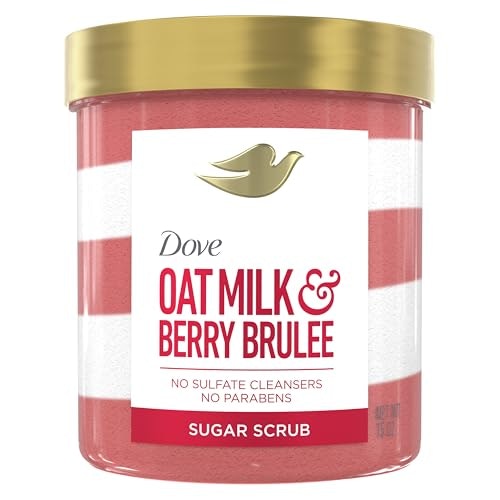 Dove Oat Milk & Berry Brulee Sugar Body Scrub 15-oz.: $7