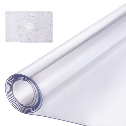 Vevor 42" x 96" 1.5mm Clear PVC Table Protector: $33.21