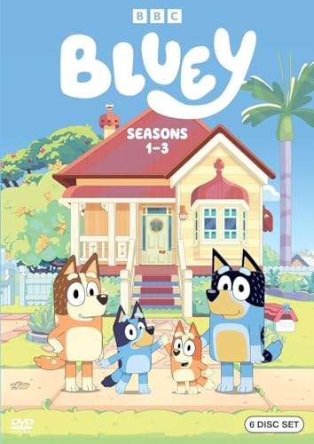 Bluey Seasons 1-3 DVD: $17.49