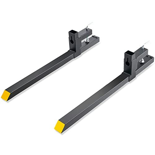 Vevor 43-Inch 2,000lb Clamp-On Pallet Forks: $55.16 Vevor 43-Inch 2,000lb Clamp-On Pallet Forks: $55.16