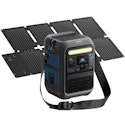 Anker Solix C300X 288Wh Portable Power Station w/ 60W Solar Panel for $300 + free shipping