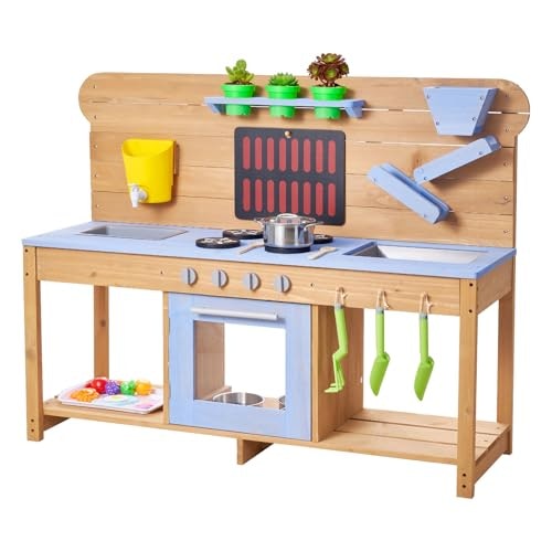 Vevor Kids' Outdoor Mud Kitchen: $116.91
