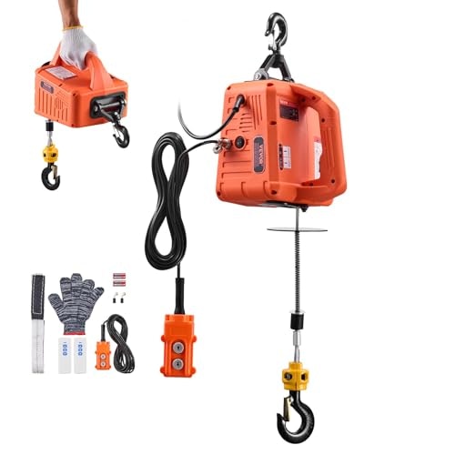 Vevor 1,550-Pound 1,500W 3-in-1 Electric Hoist Winch: $129.51 Vevor 1,550-Pound 1,500W 3-in-1 Electric Hoist Winch: $129.51