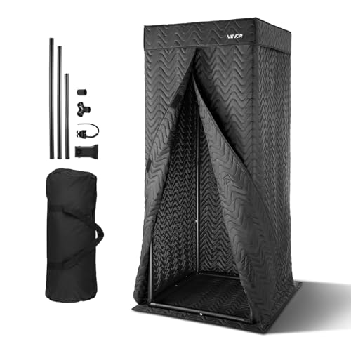 Vevor 6.56-Foot Portable Vocal Booth: $179.91 Vevor 6.56-Foot Portable Vocal Booth: $179.91