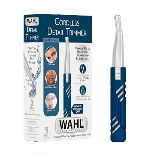 Wahl Dual-Sided Eyebrow, Bikini, and Face Trimmer: $26.12 Wahl Dual-Sided Eyebrow, Bikini, and Face Trimmer: $26.12