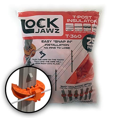 LockJawz T-Post Fence Insulator: $12.99 LockJawz T-Post Fence Insulator: $12.99
