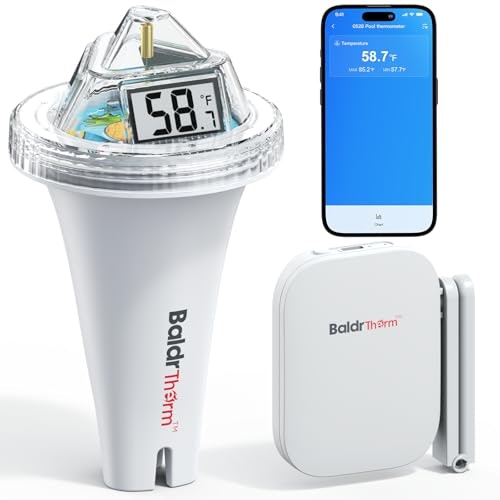 BaldrTherm Wireless Floating Pool Thermometer: $18.49