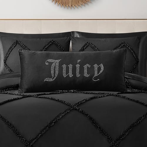 Juicy Couture Hannah 16" x 36" Rhinestone Decorative Pillow: $30.99