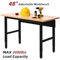 Spanspace 48" Adjustable Garage Workbench for $90 + $19.99 shipping