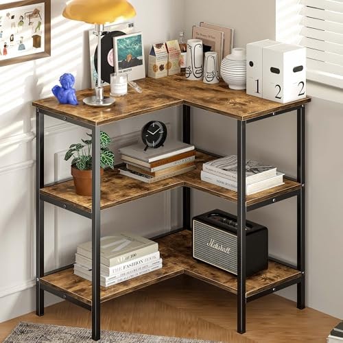 Vecelo 3-Tier Corner Storage Cabinet Table: $61.99 Vecelo 3-Tier Corner Storage Cabinet Table: $61.99