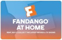 $25 Fandango at Home Gift Card for $20 + email delivery
