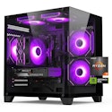 AOACE Ryzen 7 5700X RTX 5060 Gaming Desktop PC for $1,100 + free shipping