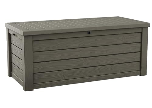 Keter Westwood 150-Gallon Resin Outdoor Storage Box: $159.99 Keter Westwood 150-Gallon Resin Outdoor Storage Box: $159.99