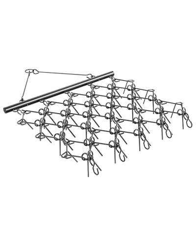 Vevor 5x4.5-Foot Drag Harrow: $239.31