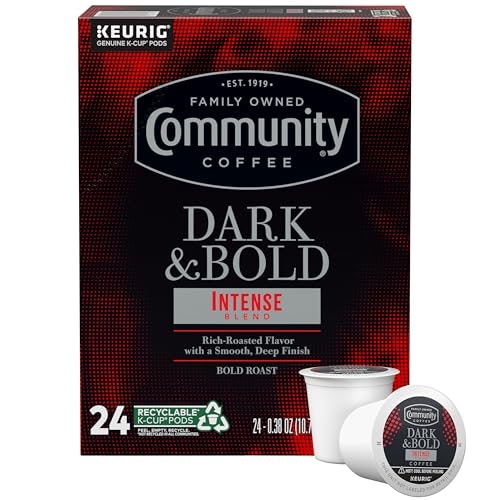 Community Coffee Dark & Bold Intense Blend Coffee Pods 24-Count: $13.33