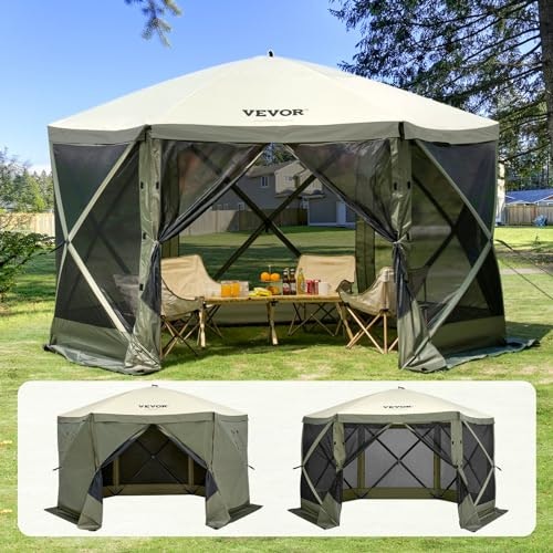 Vevor 12x12-Foot Pop-Up Gazebo Tent: $155.92