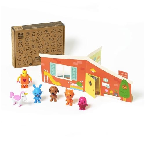 Sago Mini Figurine 6-Pack with Folding Playhouse: $7.29 Sago Mini Figurine 6-Pack with Folding Playhouse: $7.29