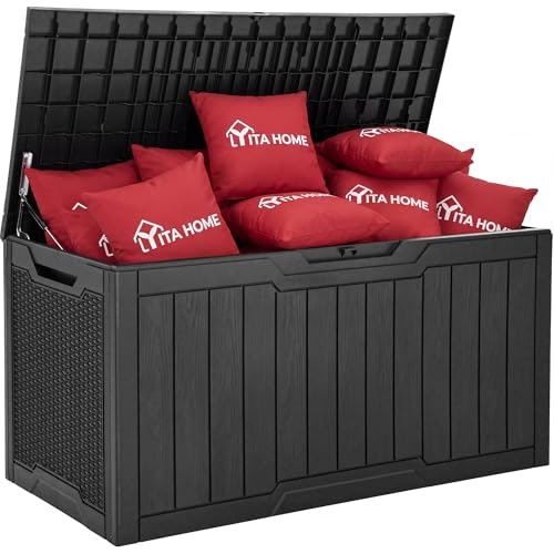 Yitahome 100-Gallon Outdoor Deck Box: $79.99 Yitahome 100-Gallon Outdoor Deck Box: $79.99