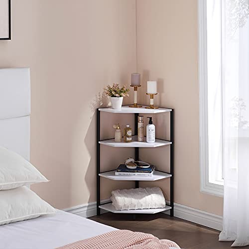 Vecelo 31-Inch 4-Tier Corner Shelf: $39.74 Vecelo 31-Inch 4-Tier Corner Shelf: $39.74