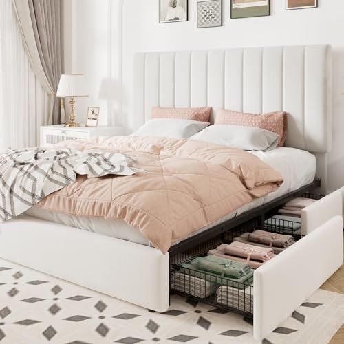 Allewie Full Size Upholstered Storage Bed Frame: $193.46