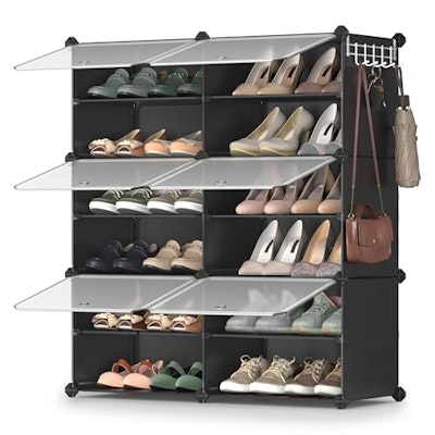 Songmics 6-Tier Shoe Rack for $32 + free shipping w/ Prime