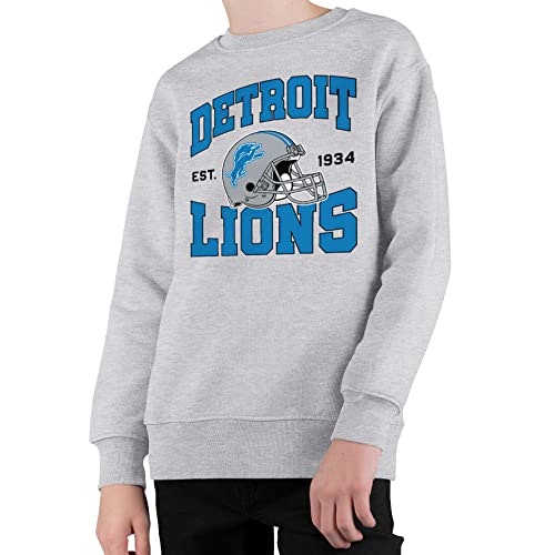 Junk Food Detroit Lions Kids Helmet Crewneck Sweatshirt: $11.82