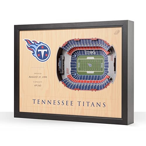 YouTheFan NFL Tennessee Titans 25-Layer 3D Stadiumviews Wall Art: $52.09 YouTheFan NFL Tennessee Titans 25-Layer 3D Stadiumviews Wall Art: $52.09