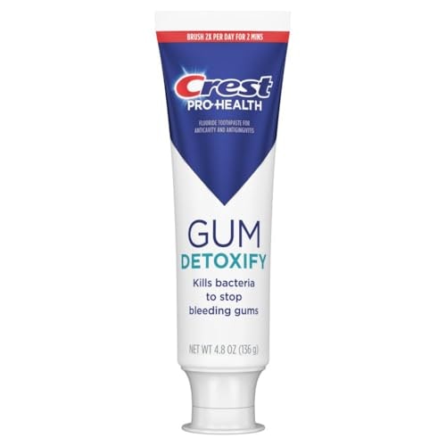 Crest Pro-Health Gum Detoxify Deep Clean Toothpaste 4.8 oz: $8.16 Crest Pro-Health Gum Detoxify Deep Clean Toothpaste 4.8 oz: $8.16
