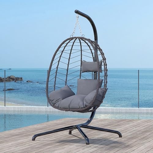 Lex Craft Wicker Hanging Egg Chair: $139.99