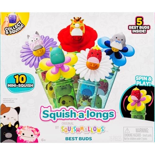 Squish-a-longs Best Buds 15-Piece Mystery Pack Bundle: $10.30