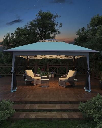 Garveelife 12x12 Pop-Up Gazebo Canopy Tent with Mosquito Netting: $125.27 Garveelife 12x12 Pop-Up Gazebo Canopy Tent with Mosquito Netting: $125.27