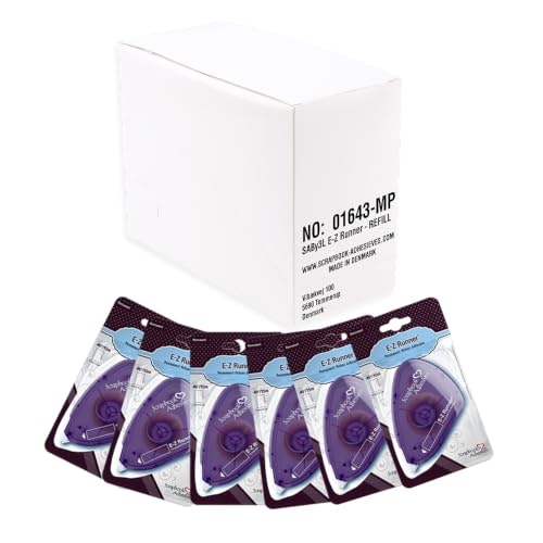 Scrapbook Adhesives by 3L E-Z Runner Fine Permanent Adhesive Dispenser 6-Pack: $17 Scrapbook Adhesives by 3L E-Z Runner Fine Permanent Adhesive Dispenser 6-Pack: $17