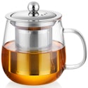 14.5-oz. Glass Tea Cup w/ Infuser & Lid for $10 + free shipping w/ Prime