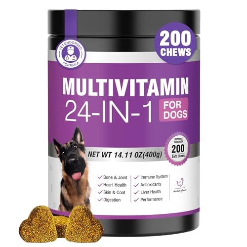 200-Count 24-in-1 Chewable Dog Multivitamin : $11.49